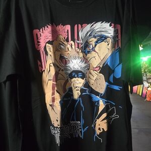Graphic Black Anime T-Shirt
